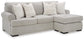 Eastonbridge Sofa Chaise, Chair, and Ottoman