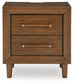 Lyncott Queen Upholstered Panel Bed, Dresser, Mirror, Chest and Nightstand
