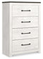 Gerridan Queen Panel Bed, Dresser, Mirror, Chest and Nightstand