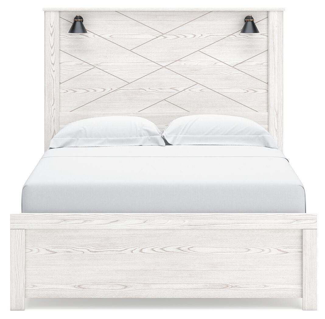 Gerridan Queen Panel Bed, Dresser, Mirror, Chest and Nightstand