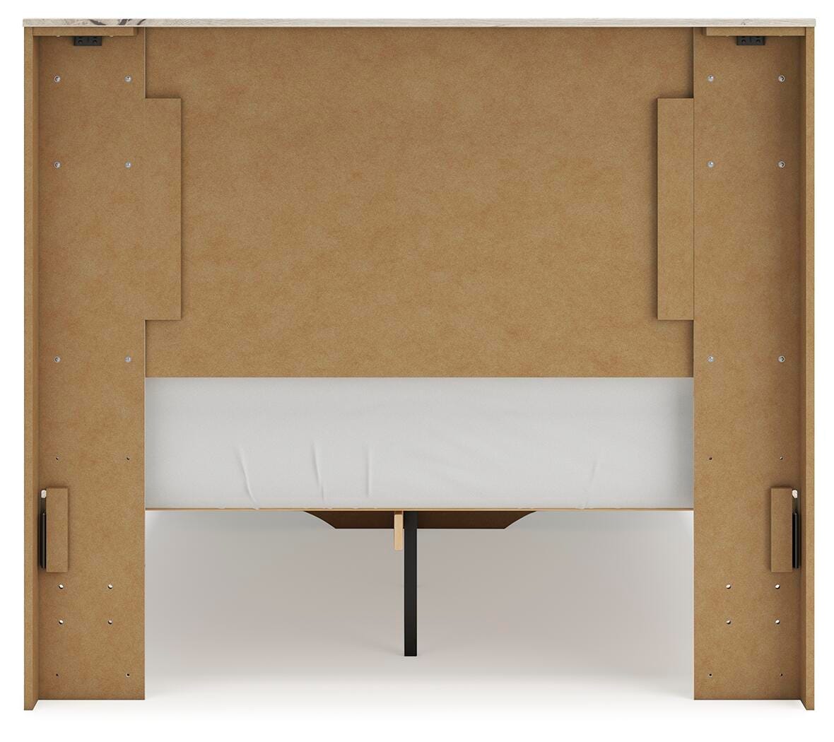 Lawroy Full Panel Storage Bed, Dresser and Mirror