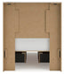 Lawroy Twin Panel Bed with Storage, Dresser, Mirror and Nightstand