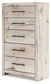 Lawroy Full Panel Headboard, Dresser, Mirror, Chest and Nightstand