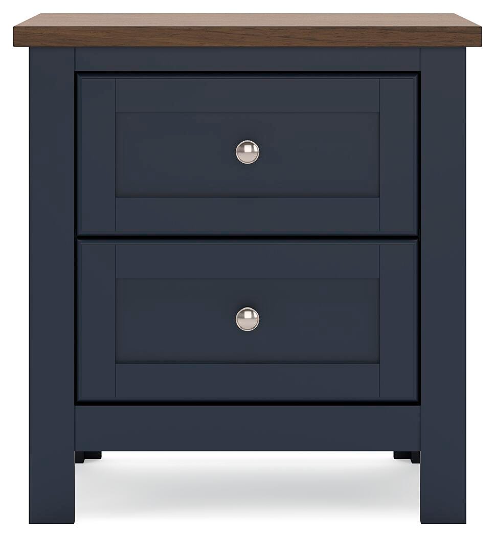 Landocken Full Panel Headboard, Dresser, Mirror, Chest and Nightstand