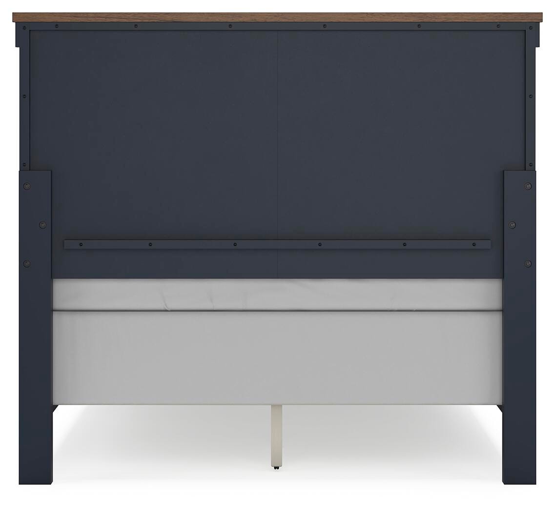 Landocken Full Panel Headboard, Dresser, Mirror and Nightstand