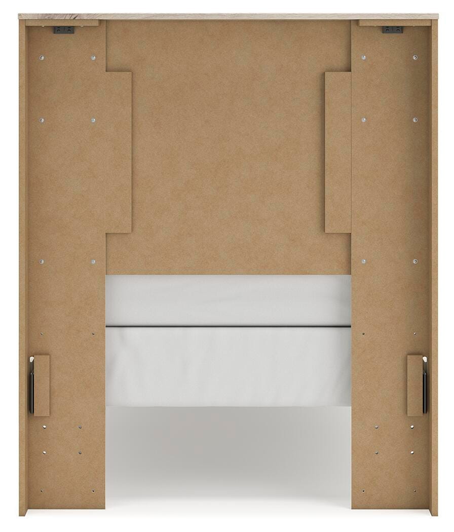 Lawroy Twin Panel Headboard, Dresser and Mirror