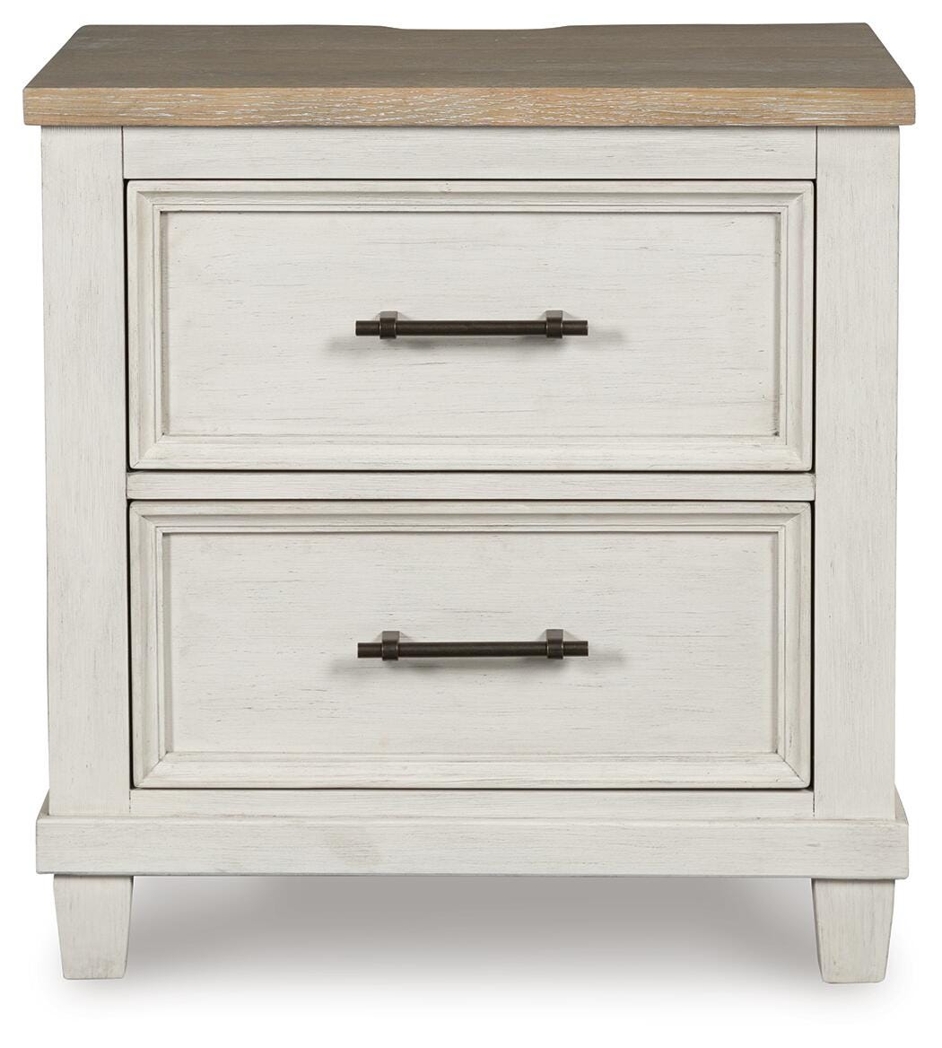 Shaybrock King Panel Bed, Dresser, Mirror, Chest and Nightstand