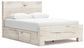 Lawroy Queen Panel Bed with Storage, Dresser, Mirror, Chest and Nightstand