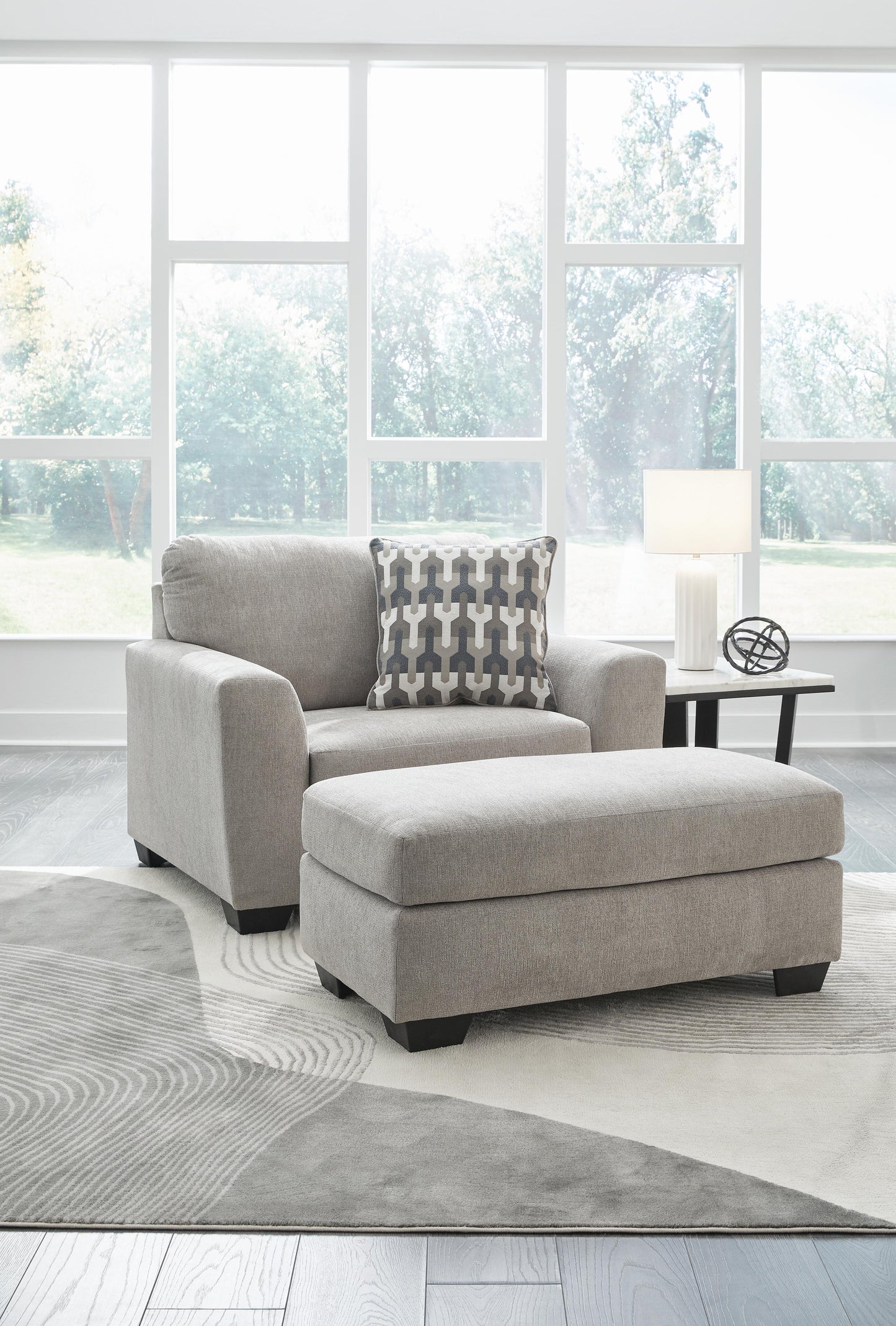 Avenal Park Sofa, Loveseat, Chair and Ottoman