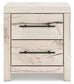 Lawroy King Panel Bed with Storage, Dresser, Mirror and Nightstand