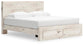 Lawroy King Panel Storage Bed, Dresser, Mirror, Chest and Nightstand