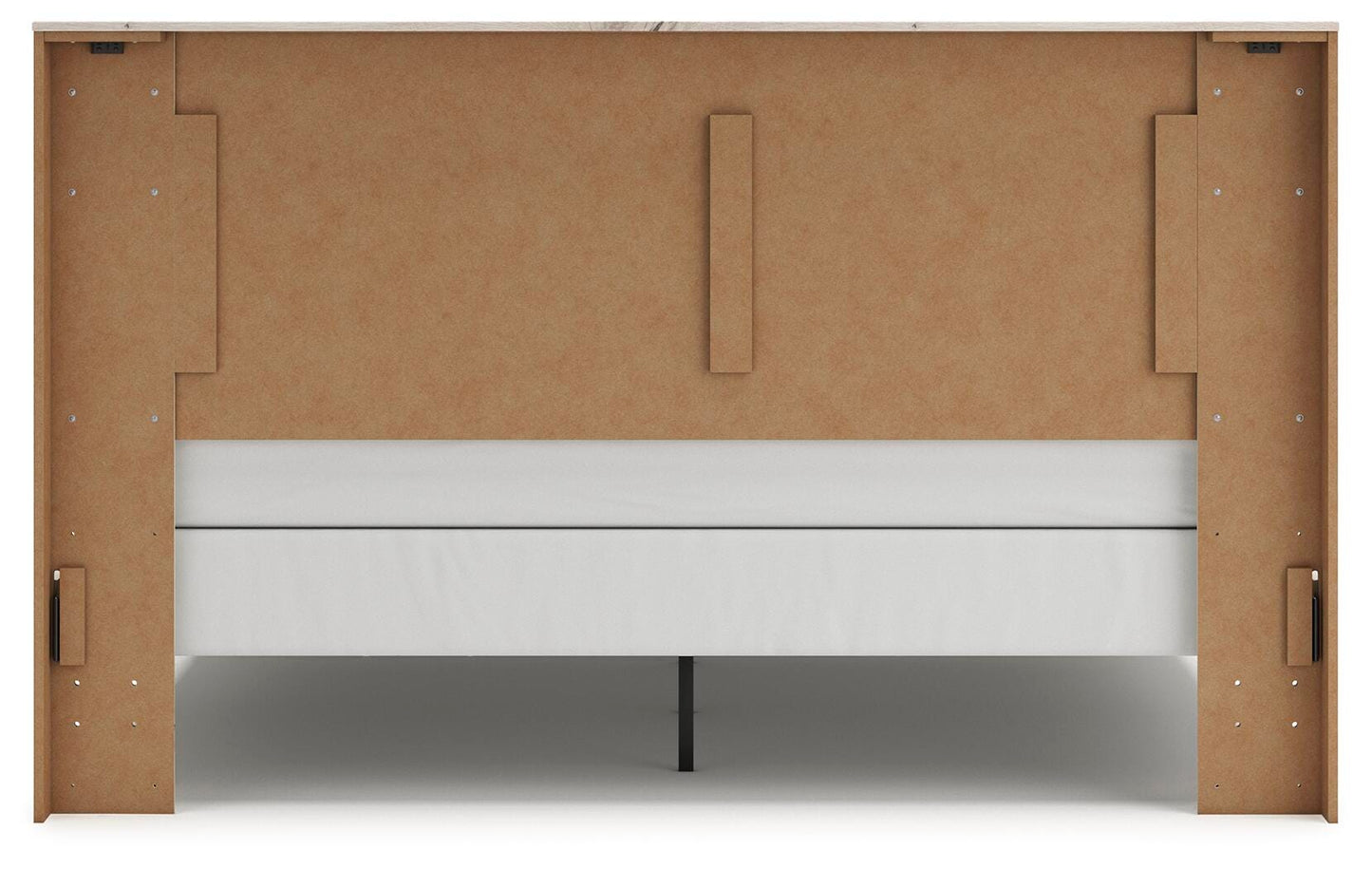 Lawroy King Panel Bed, Dresser, Mirror and Nightstand