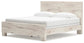 Lawroy King Panel Bed, Dresser, Mirror and Nightstand