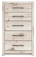 Lawroy Twin Panel Bed, Dresser, Mirror, Chest and Nightstand