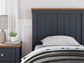 Landocken Twin Panel Bed, Dresser, Mirror and Nightstand