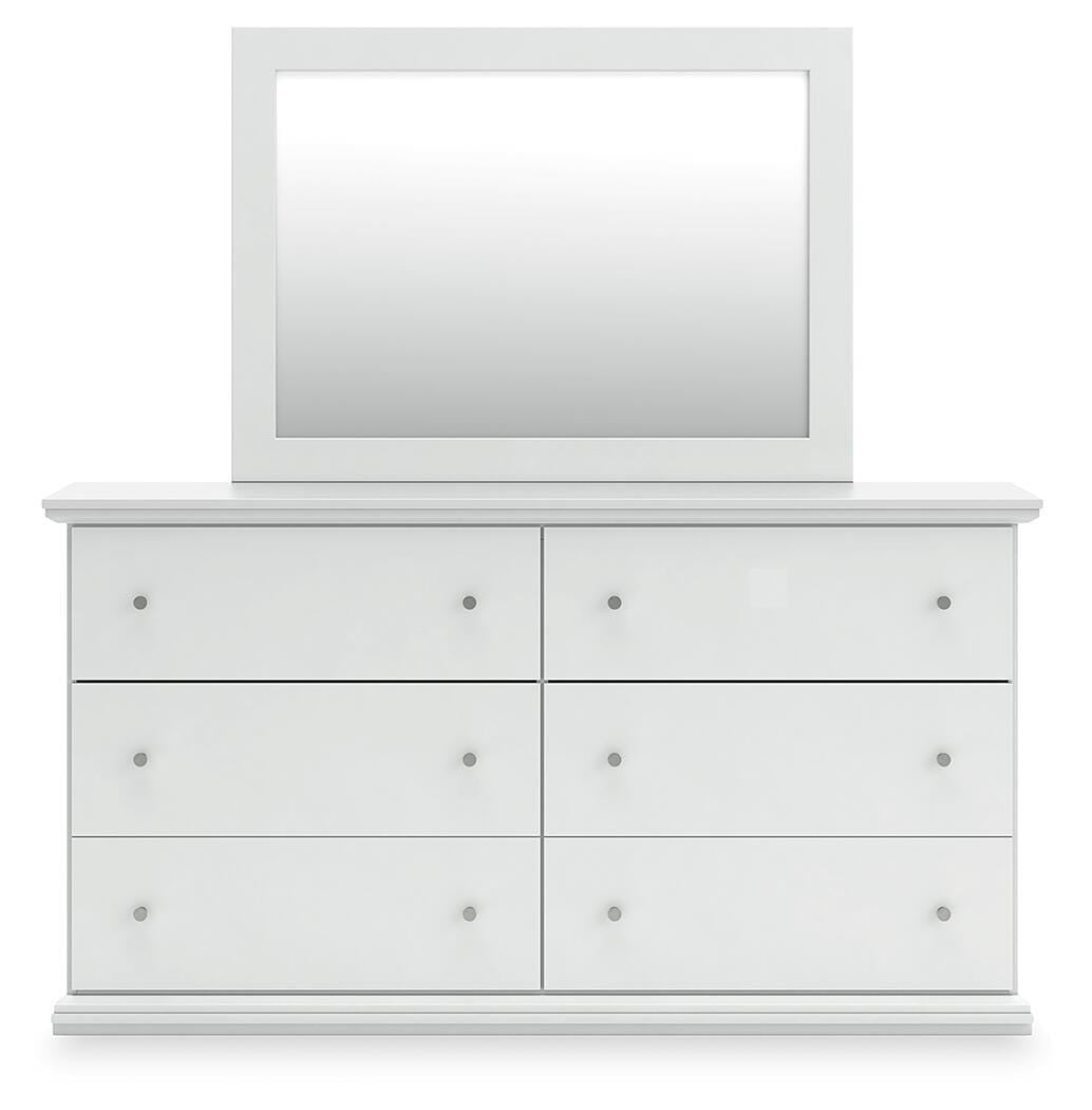 Bostwick Shoals Full Panel Bed, Dresser, Mirror, Chest and Nightstand