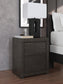 Fraluna King Panel Bed, Dresser, Mirror, Chest and Nightstand