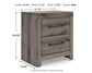 Graystorm Twin Panel Bed with Storage, Dresser, Mirror and Nightstand