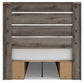 Graystorm Full Panel Bed with Storage, Dresser, Mirror, Chest and Nightstand