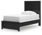Maribel Twin Panel Bed, Dresser, Mirror and Nightstand