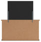 Maribel Twin Panel Bed, Dresser, Mirror and Nightstand