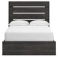 Hollivern Full Panel Storage Bed, Dresser and Mirror