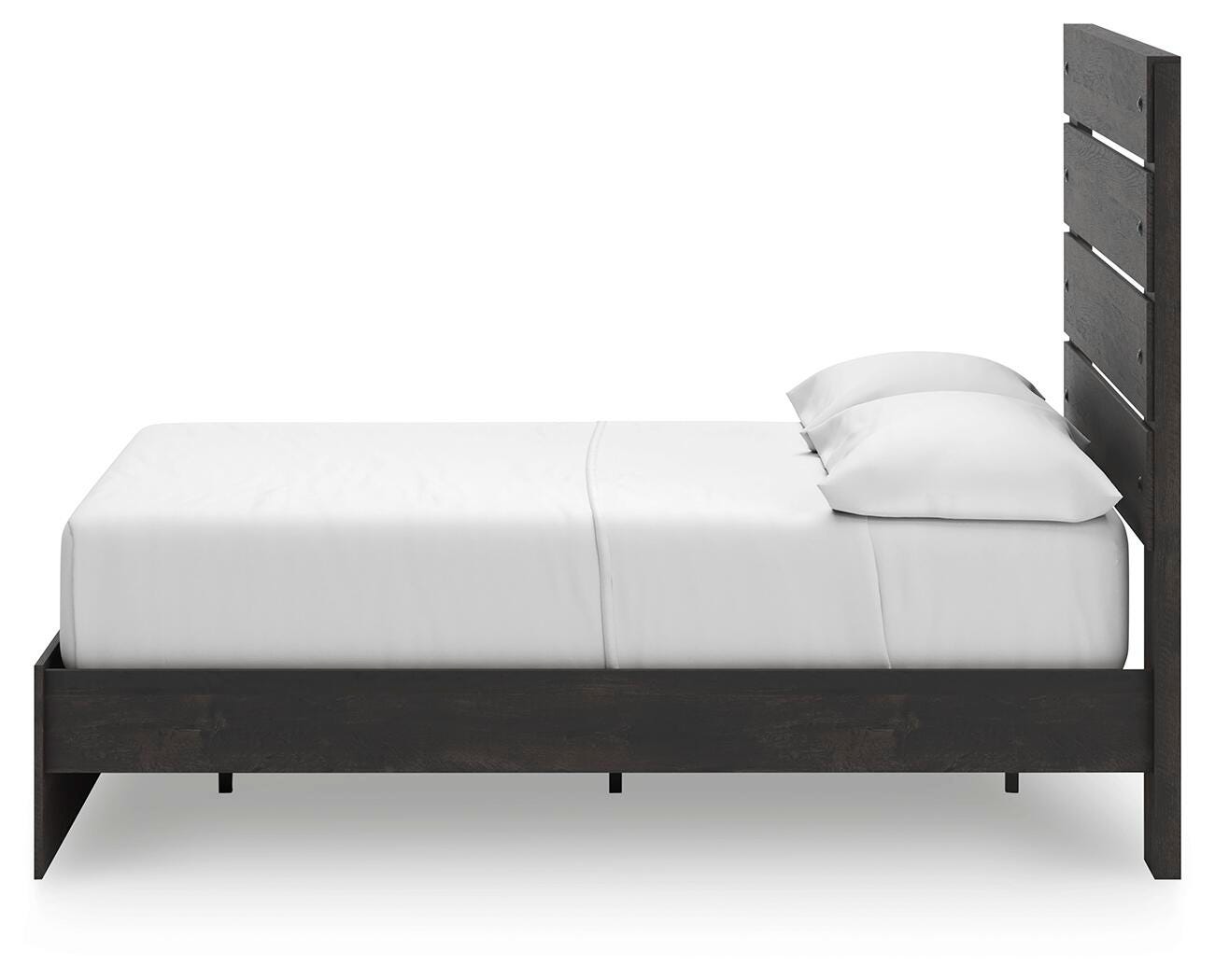 Hollivern Full Panel Storage Bed, Dresser and Mirror