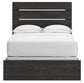 Hollivern Full Panel Bed, Dresser and Mirror