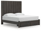 Fraluna King Panel Storage Bed, Dresser, Mirror and Nightstand