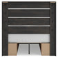 Hollivern Full Panel Bed with Storage, Dresser, Mirror and Nightstand