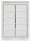 Chalanna King Upholstered Storage Bed, Dresser, Mirror, Chest and Nightstand