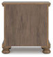 Feddinger California King Panel Bed with Mirrored Dresser, Chest and Nightstand