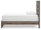 Graystorm Twin Panel Bed, Dresser and Mirror