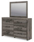 Graystorm Twin Panel Bed, Dresser, Mirror, Chest and Nightstand