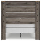 Graystorm Full Panel Bed, Dresser and Mirror