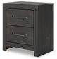 Hollivern King Panel Bed, Dresser, Mirror, Chest and Nightstand