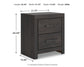 Hollivern King Panel Bed, Dresser, Mirror, Chest and Nightstand