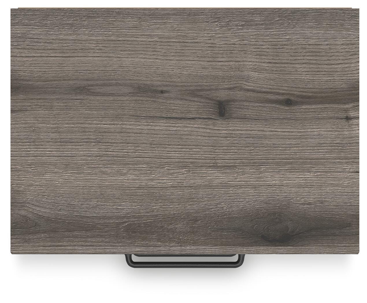Graystorm Twin Panel Bed, Dresser, Mirror and Nightstand