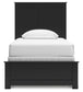 Maribel Twin Panel Bed, Dresser and Mirror