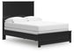 Maribel Full Panel Bed, Dresser and Mirror