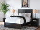 Maribel Full Panel Bed, Dresser and Mirror