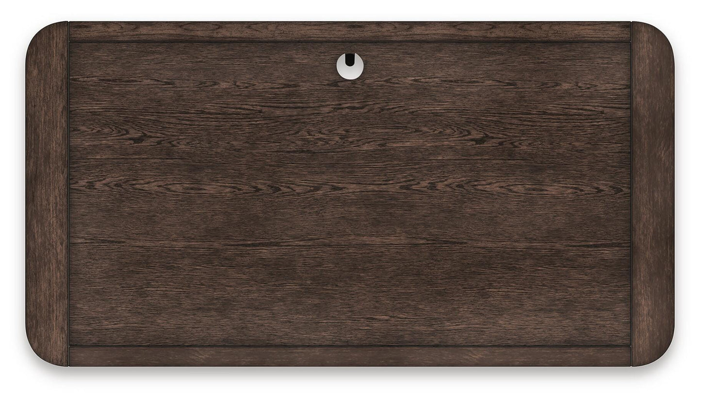 Breckington Home Office Desk with Chair and Storage
