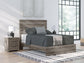 Graystorm Queen Panel Bed, Dresser and Mirror