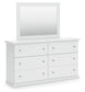 Bostwick Shoals King Panel Bed, Dresser, Mirror, Chest and Nightstand
