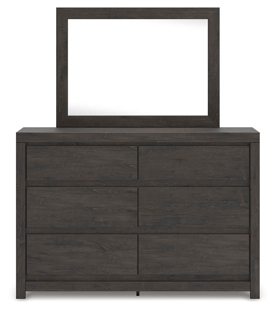 Fraluna Queen Panel Bed, Dresser, Mirror and Nightstand