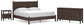 Pamytta King Panel Platform Bed, Dresser, Mirror and Nightstand