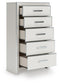 Zuraleus Queen Upholstered Panel Platform Storage Bed, Dresser, Mirror, Chest and Nightstand