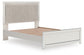Zuraleus Queen Upholstered Panel Platform Bed, Dresser, Mirror and Nightstand