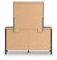 Pamytta Queen Panel Bed, Dresser, Mirror and Nightstand