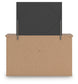 Rusticott King Poster Bed, Dresser, Mirror and Nightstand